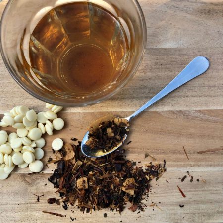 White coconut truffle